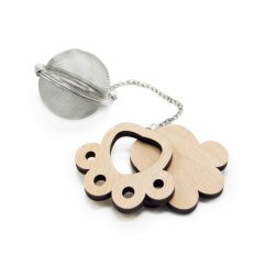 Čajové nerezové sítko Tlapka