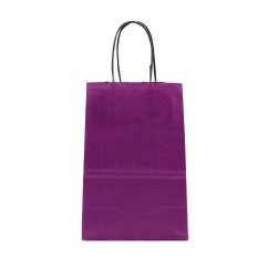Fialová papírová taška Pastelo malá
