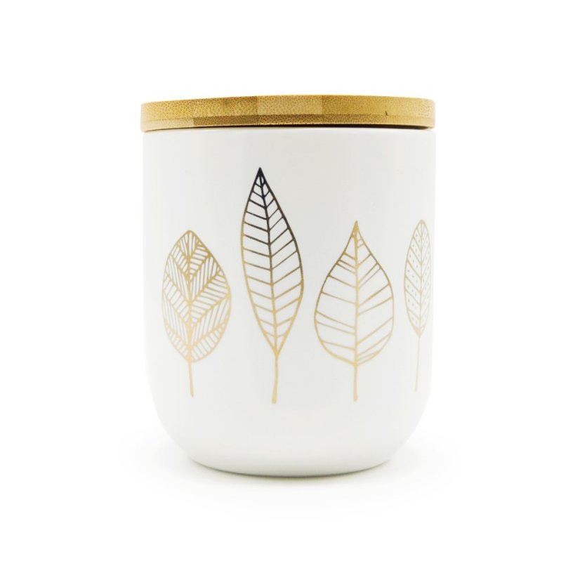 Dóza Pure Gold s bambusovým víčkem