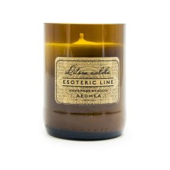 Svíčka v pivní lahvi Litsea cubeba