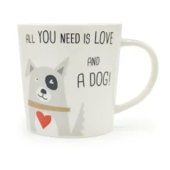 Hrnek All you need is love and a dog!