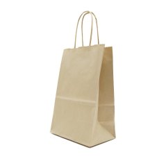 Přírodní papírová taška Pastelo malá