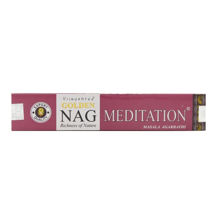Vonné tyčinky Golden Nag Meditation
