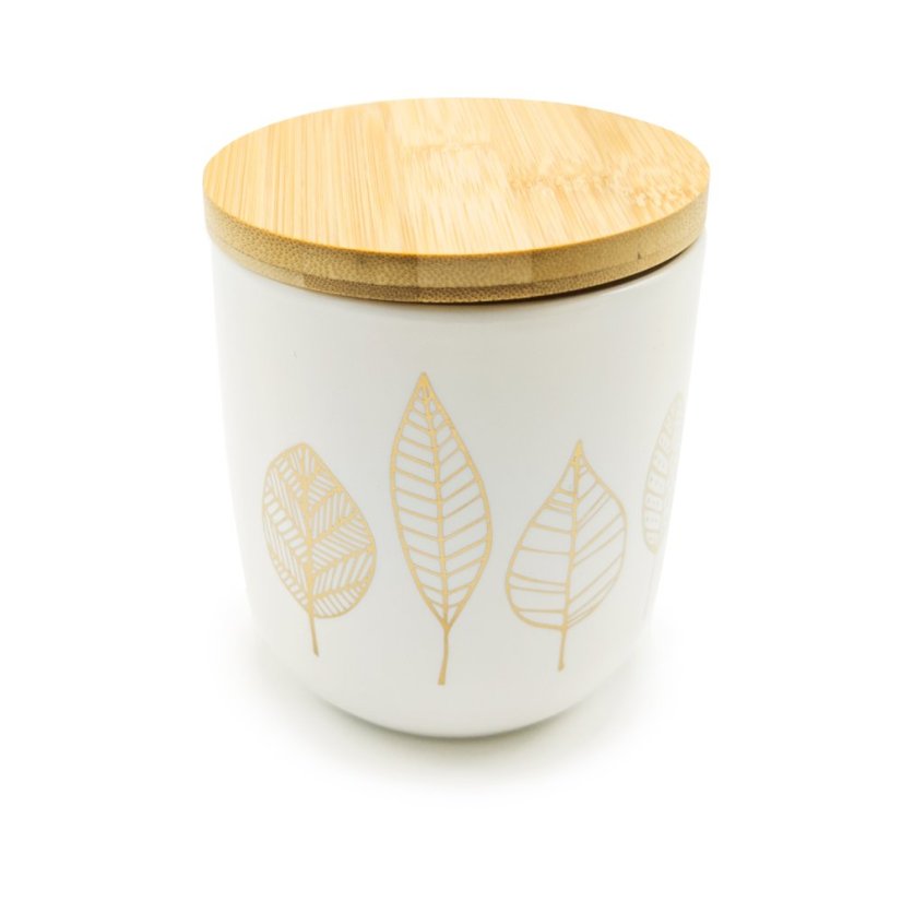 Dóza Pure Gold s bambusovým víčkem