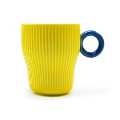 Hrnek Twist Yellow & Blue