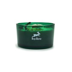 Květinová svíčka s krystaly Kouzelník