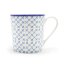 Hrnek Nordic blue tiles IV