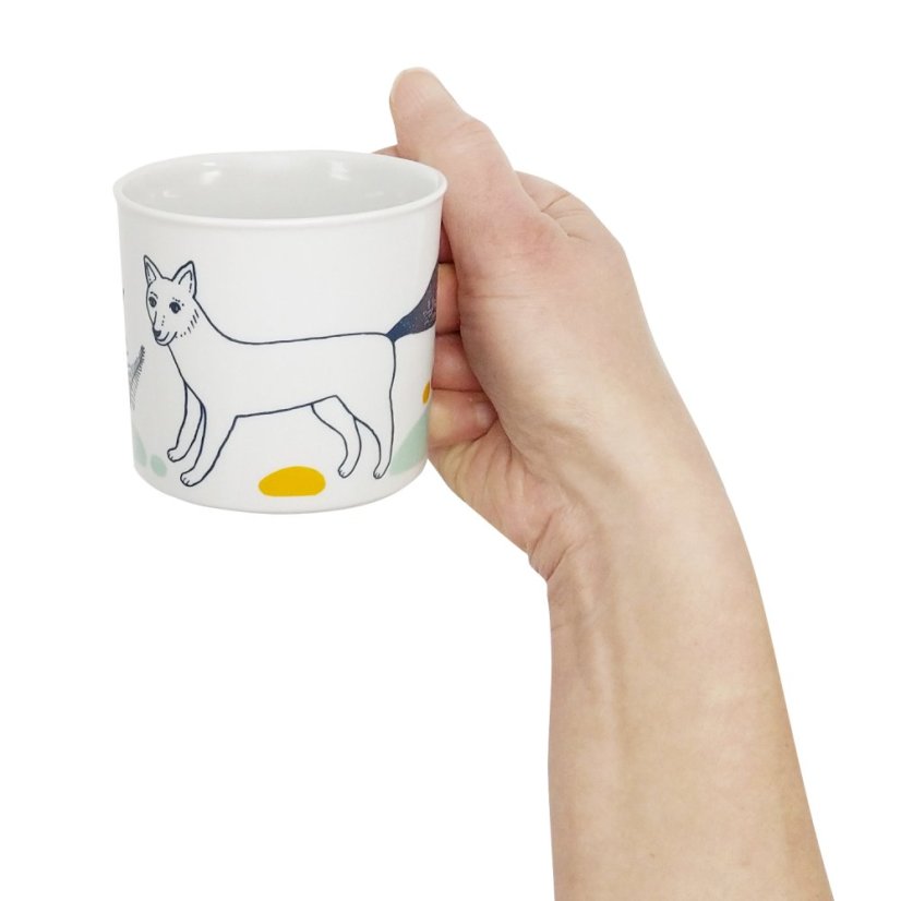 Hrnek Liška na výzvědách