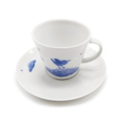 Šálek s podšálkem Na vlnách ptačí radosti