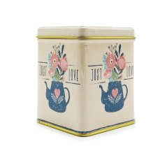 Plechová dóza Just love