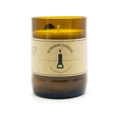 Svíčka v pivní lahvi Levandule