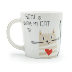 Hrnek Home is where my cat is