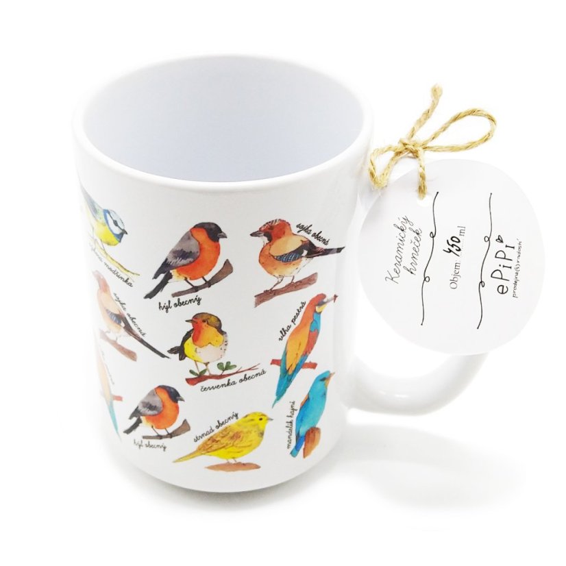 Hrnek Duhoví ptáčci