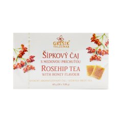 Šípkový čaj s medovou příchutí