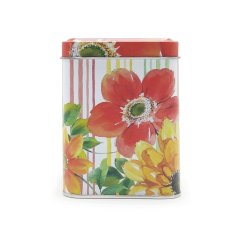 Plechová dóza Rozkvetlé květy