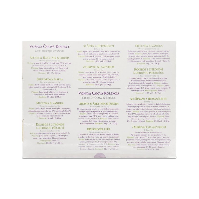 Voňavá čajová kolekce