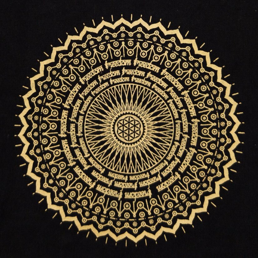 Látková taška Svobodná mandala