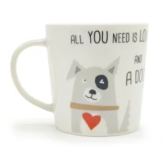 Hrnek All you need is love and a dog!