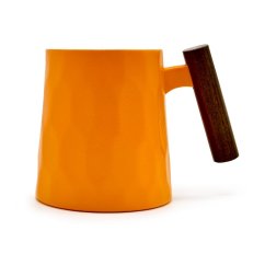 Hrnek s dřevěnou rukojetí Clementine Facette