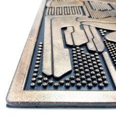 Gumová rohožka Čtyři psí mušketýři