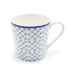 Hrnek Nordic blue tiles IV