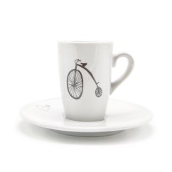 Espresso šálek Retro kolo