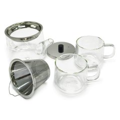 Skleněná čajová souprava Merano