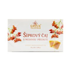 Šípkový čaj s medovou příchutí