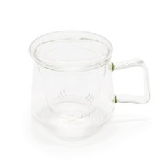 Skleněný hrnek se sítkem Livorno
