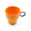 Hrnek Twist Orange & Purple