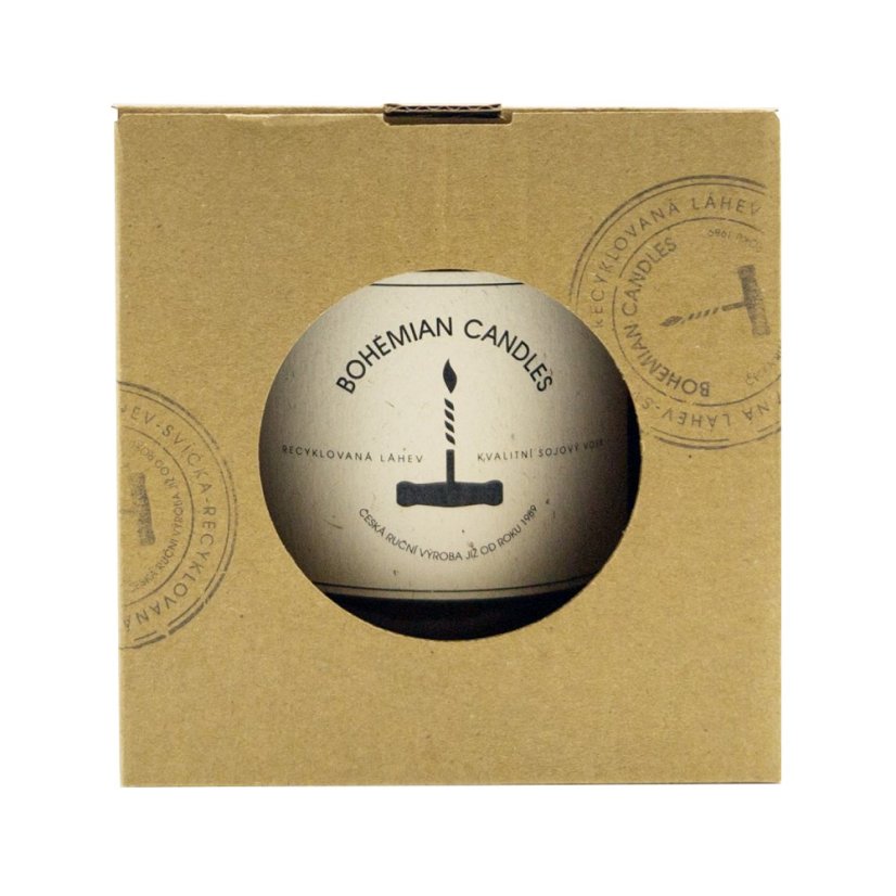 Svíčka ve vinné lahvi Sangria