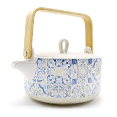 Konvice Casa Decor s modrými ornamenty