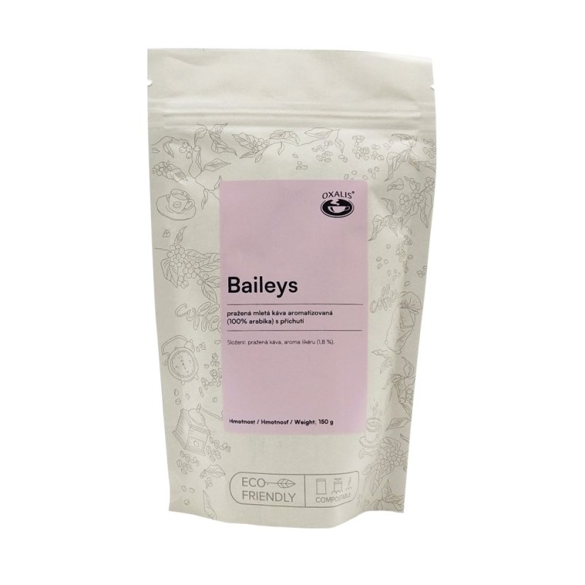Mletá káva Baileys