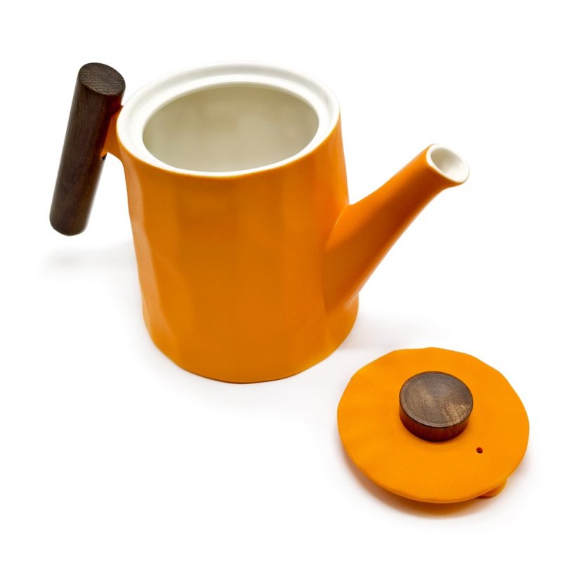 Konvice s dřevěnou rukojetí Clementine